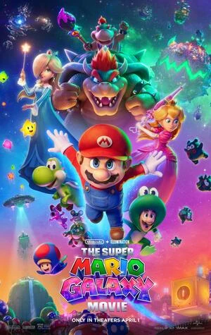 The Super Mario Galaxy Movie 2026 English Audio